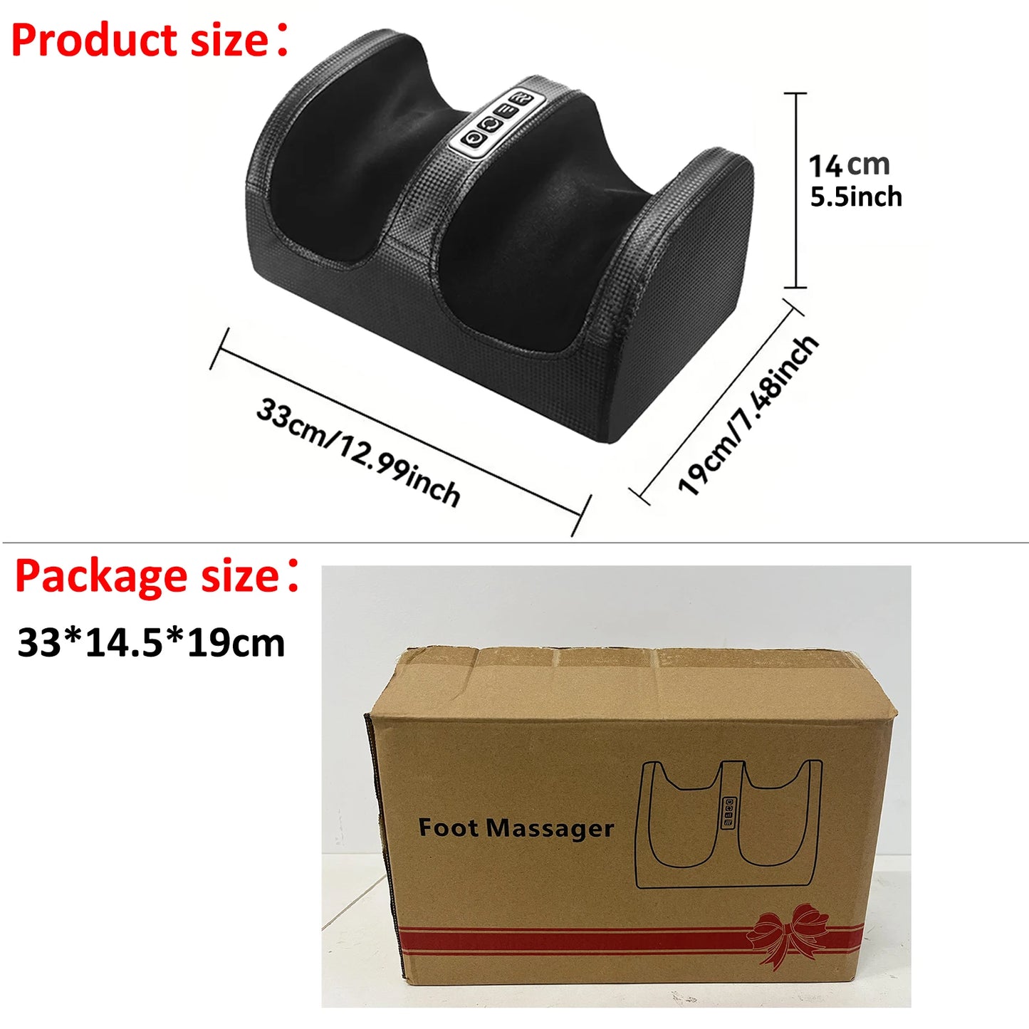 Deep Tissue Heating Foot And Leg Massager