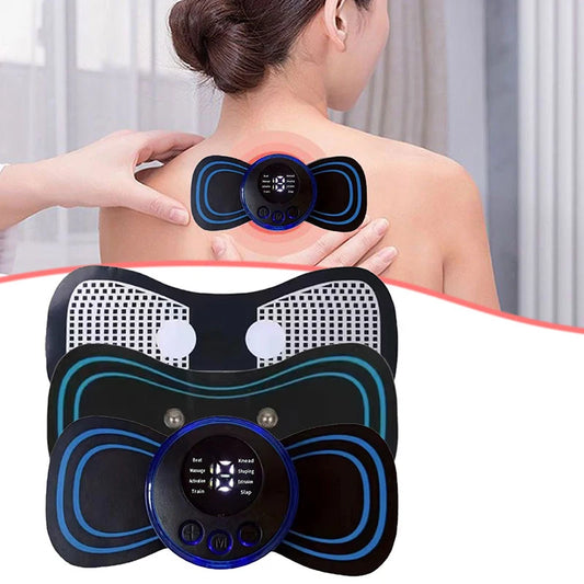 Mini Cervical Massager Electronic Pulse Back Massage Patcht