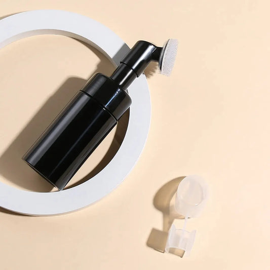 Facial Cleanser Mousse Foam Gel Head Wash Brush Foam Bottle Pressure Cleansing Foaming Soap Pump Dispenser