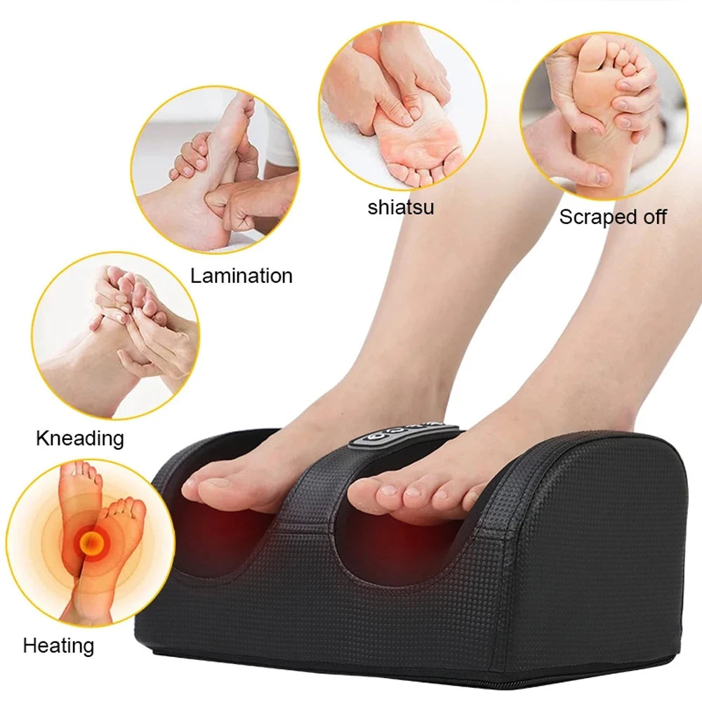 Deep Tissue Heating Foot And Leg Massager
