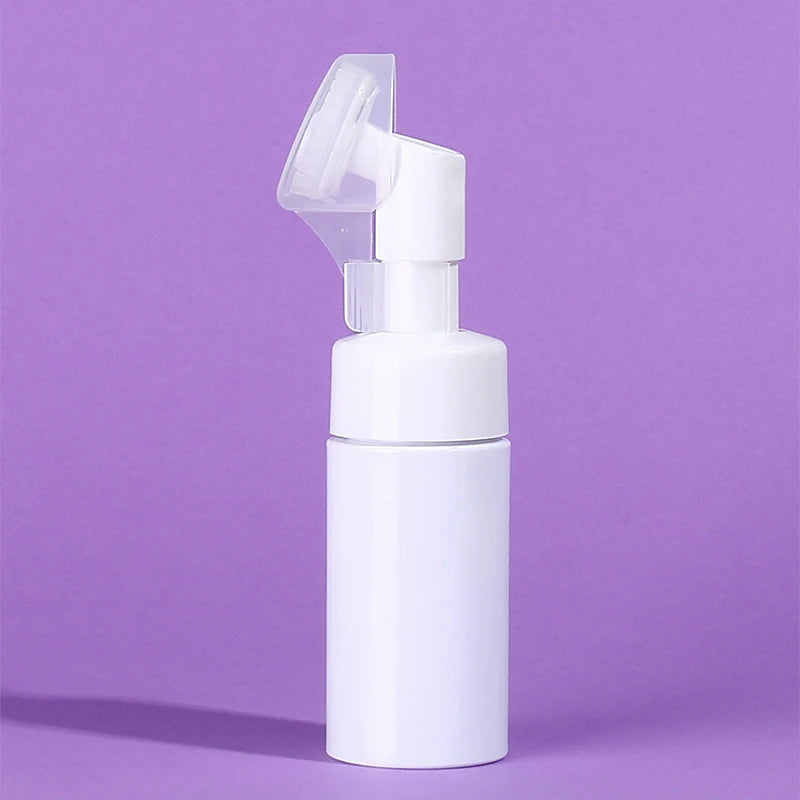 Facial Cleanser Mousse Foam Gel Head Wash Brush Foam Bottle Pressure Cleansing Foaming Soap Pump Dispenser