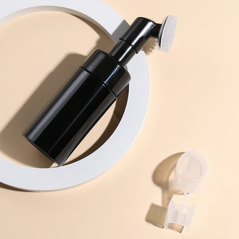 Facial Cleanser Mousse Foam Gel Head Wash Brush Foam Bottle Pressure Cleansing Foaming Soap Pump Dispenser