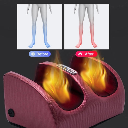 Deep Tissue Heating Foot And Leg Massager