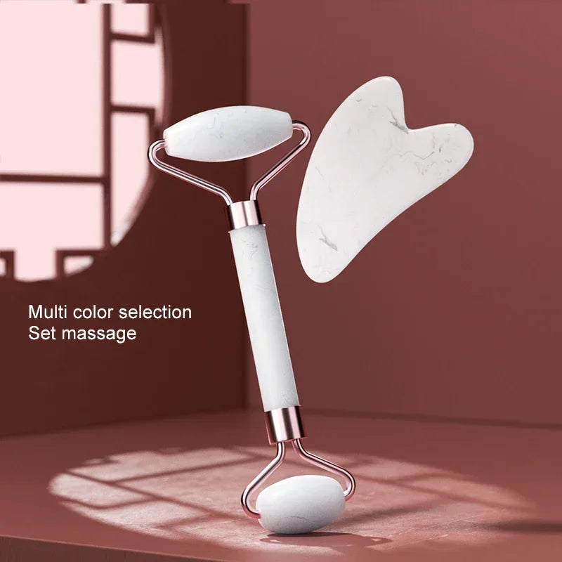Roller for Face Neck Eye Resin Facial Massage Instrumenr Health Care Scraping Board Musclee Beauty Skincare