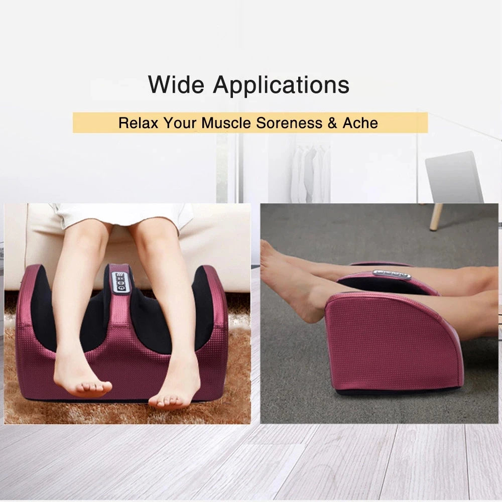 Deep Tissue Heating Foot And Leg Massager
