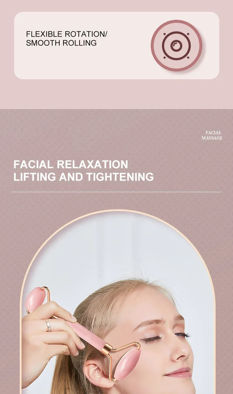 Roller for Face Neck Eye Resin Facial Massage Instrumenr Health Care Scraping Board Musclee Beauty Skincare