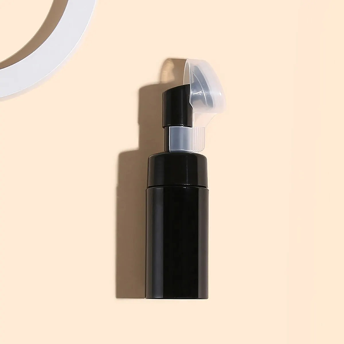 Facial Cleanser Mousse Foam Gel Head Wash Brush Foam Bottle Pressure Cleansing Foaming Soap Pump Dispenser