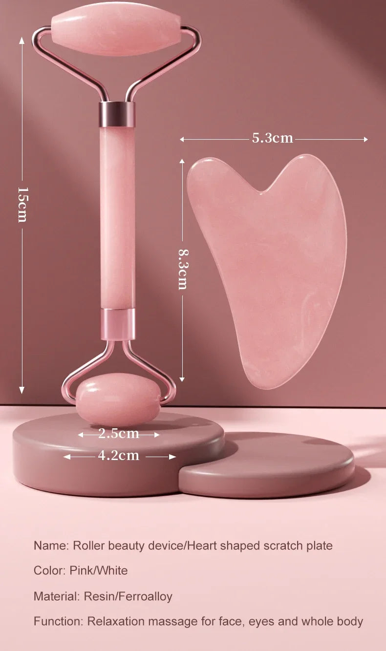 Roller for Face Neck Eye Resin Facial Massage Instrumenr Health Care Scraping Board Musclee Beauty Skincare