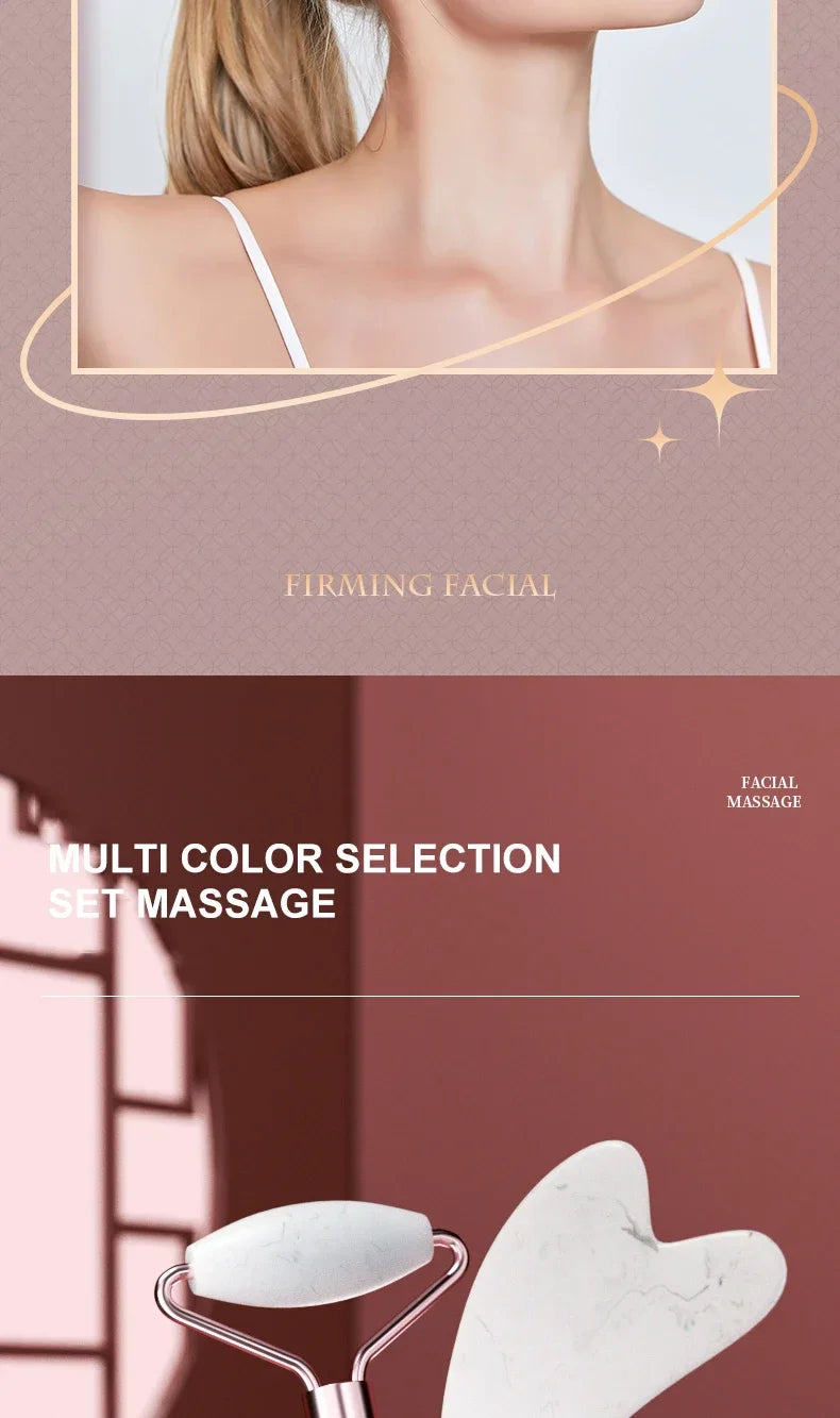Roller for Face Neck Eye Resin Facial Massage Instrumenr Health Care Scraping Board Musclee Beauty Skincare